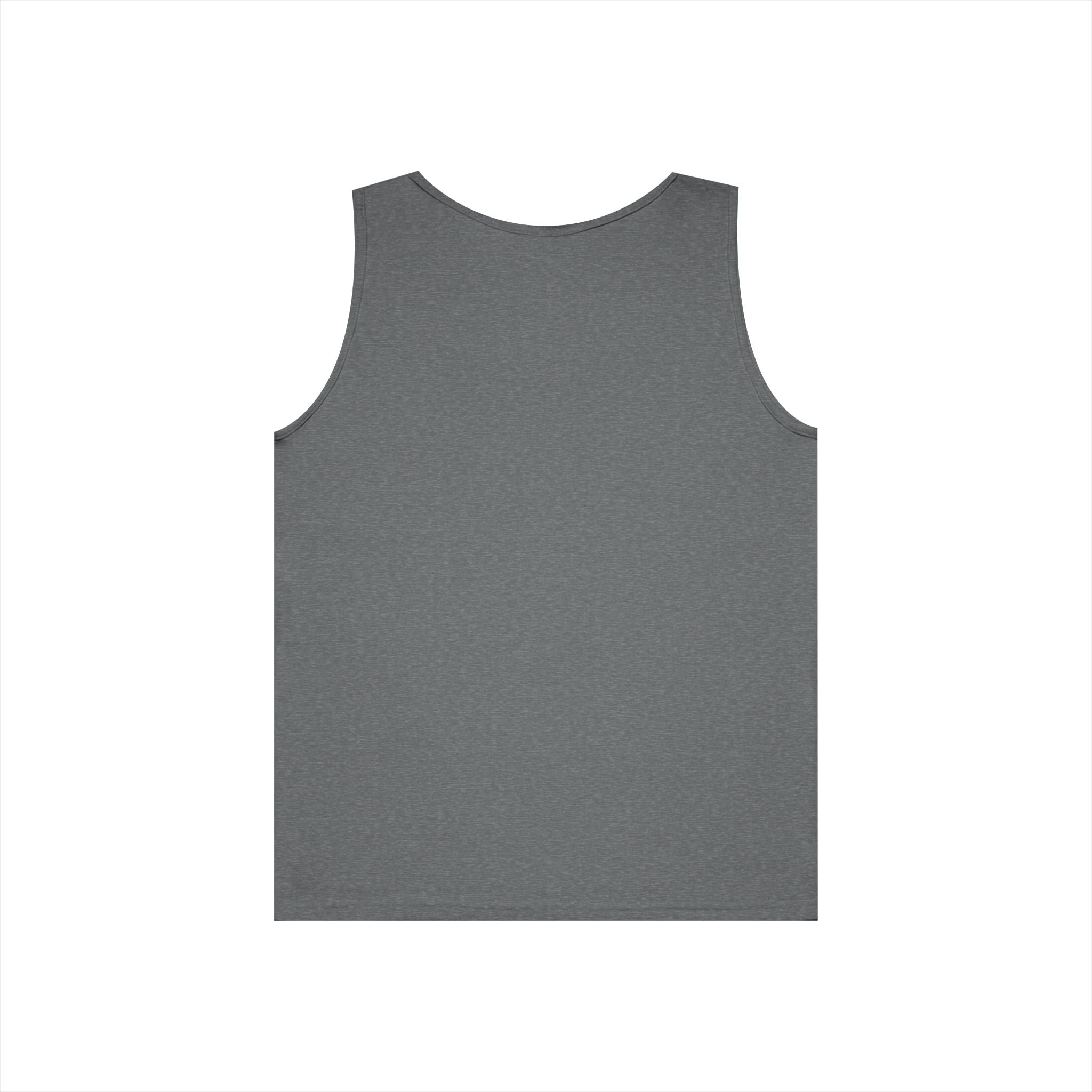 Small Minimal Arrow Logo Tank Top | White Sleeveless Tee
