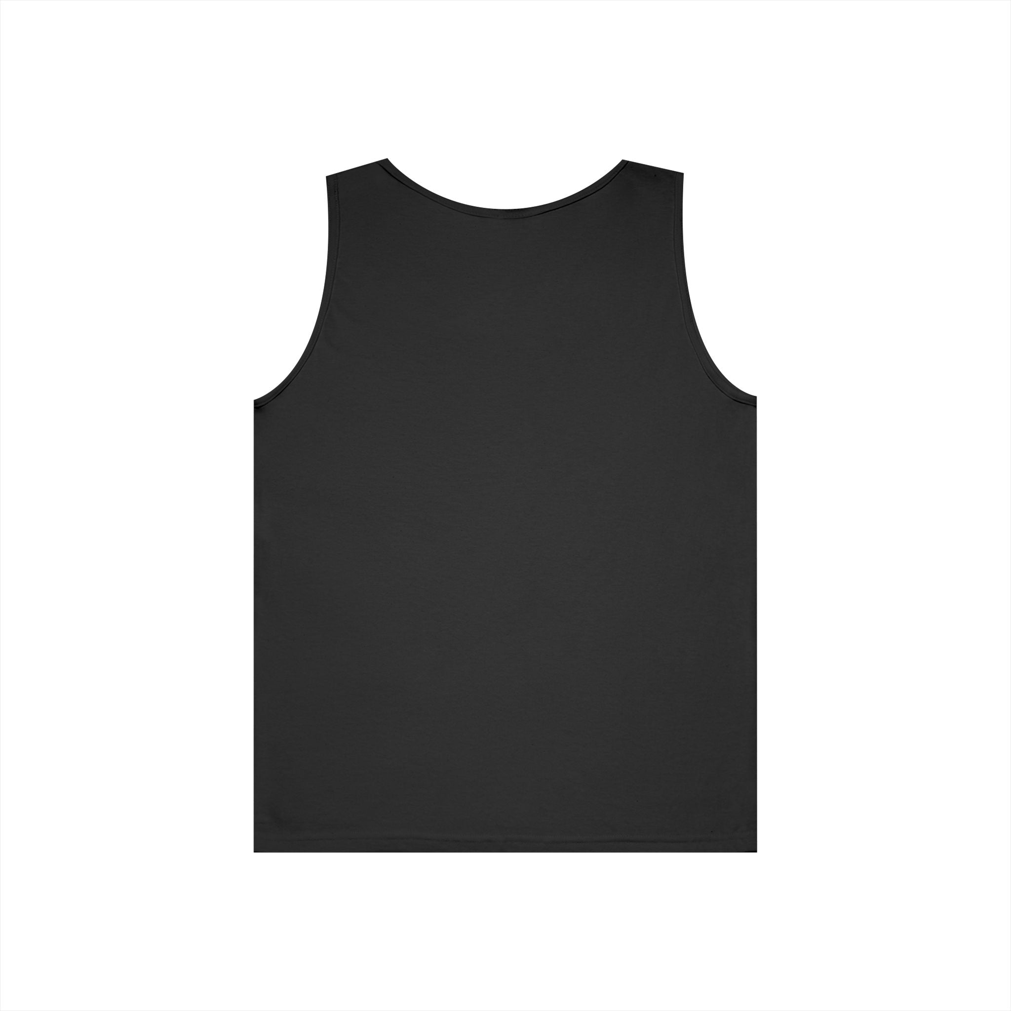 Small Minimal Arrow Logo Tank Top | White Sleeveless Tee