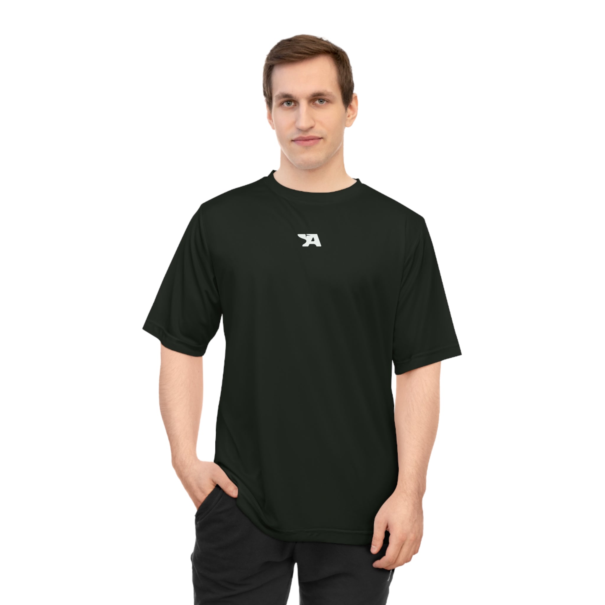 Small Minimal Arrow Logo T-Shirt | Performance Athletic Shirt