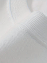 100% Cotton Printed Men's T-Shirt, Simple Comfortable Solid Color Casual Tee