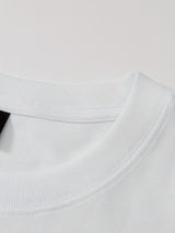 100% Cotton Printed Men's T-Shirt, Simple Comfortable Solid Color Casual Tee