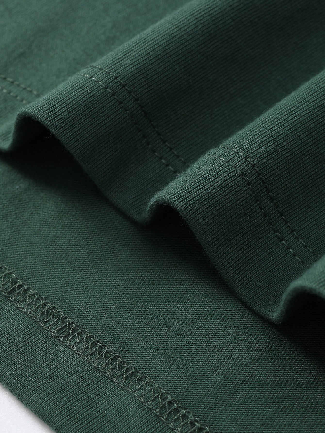 100% Cotton Printed Men's T-Shirt, Simple Comfortable Solid Color Casual Tee