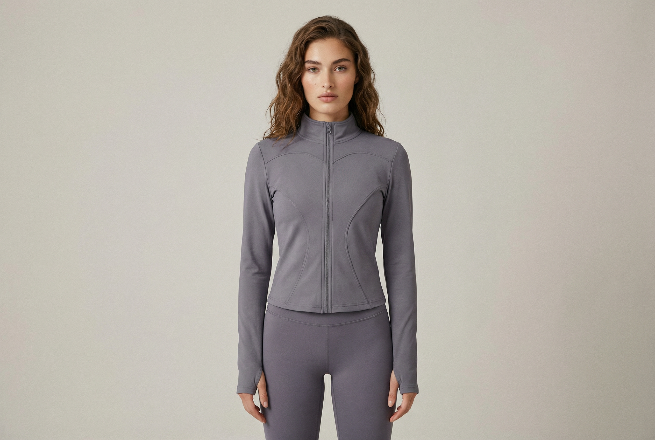 Women Sport Jacket Long Sleeve Shirt Workout Coat Gym Training Clothing Yoga Sportswear