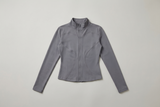 Women Sport Jacket Long Sleeve Shirt Workout Coat Gym Training Clothing Yoga Sportswear