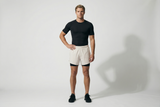 Men's Running Shorts Quick-drying Fitness Black Double Layer Shorts Men New Sport Workout Training Bodybuilding Short Pants
