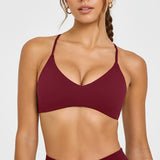 NCLAGEN Easy Lift Ultra Minimal Bralette Sport Bra High Support Women Gym Clothes Fitness Underwear Pilates Workout Yoga Top
