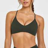 NCLAGEN Easy Lift Ultra Minimal Bralette Sport Bra High Support Women Gym Clothes Fitness Underwear Pilates Workout Yoga Top