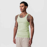Mens fitness gyms Tank top men Fitness sleeveless shirt Male Screw thread breathable Sports vest Undershirt Gyms Running vest me