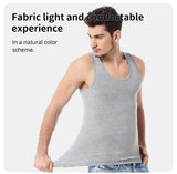 1/3/5 Piece Men's Cotton Sports Skinny Vest Teenagers Leisure Joker Sleeveless T Men's Fitness Training Simple Top