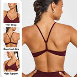 NCLAGEN Easy Lift Ultra Minimal Bralette Sport Bra High Support Women Gym Clothes Fitness Underwear Pilates Workout Yoga Top