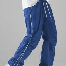 High Street Charge Paratrooper Pants Spring and Summer Men's American Striped Quick-Drying Tooling Sports Casual Pants