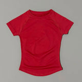 HISTELLO Impact Short Sleeve Top Women Gym Yoga Top Workout Clothes Sports T Shirt Fitness Activewear Running Tight Tops