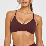 NCLAGEN Easy Lift Ultra Minimal Bralette Sport Bra High Support Women Gym Clothes Fitness Underwear Pilates Workout Yoga Top