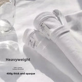 Heavyweight Pure Cotton Short Sleeve T-Shirt Tianqing Color Summer Loose Fit Unisex Basic Sle Comfortable Breathable Casual...