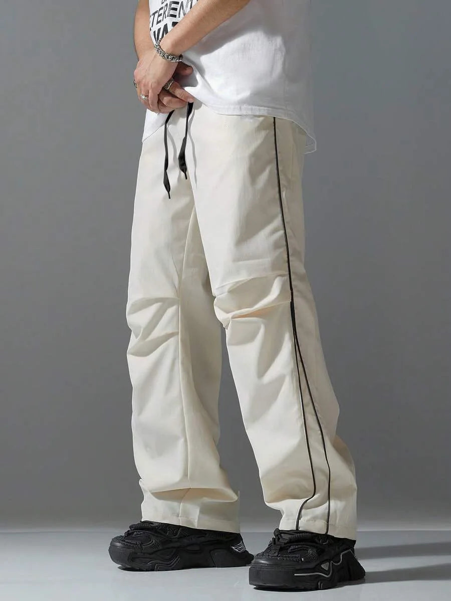 High Street Charge Paratrooper Pants Spring and Summer Men's American Striped Quick-Drying Tooling Sports Casual Pants