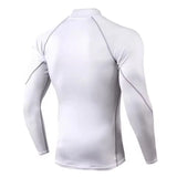 Men Compression Long Sleeve T Shirt Sportswear Male Skinny Tshirt Elastic Track Tracksuit Clothing Gyms Fitness T-shirt For Men