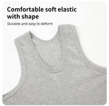 1/3/5 Piece Men's Cotton Sports Skinny Vest Teenagers Leisure Joker Sleeveless T Men's Fitness Training Simple Top