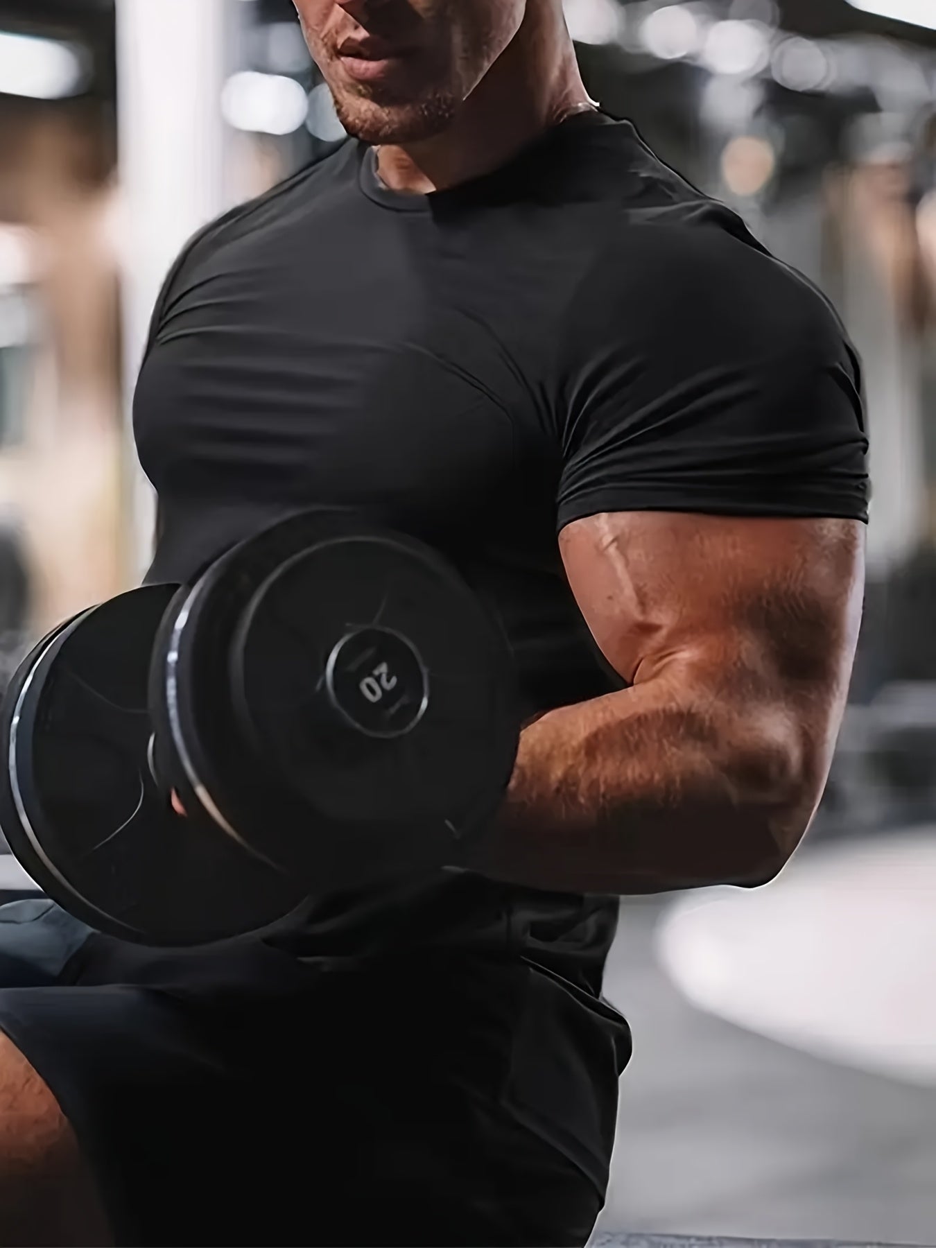 Elite Short-Sleeve Men'S Outdoor Sports Casual Home Wear.